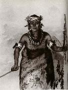 George Catlin Notch-EE-Nin-Ga son of white cloud oil